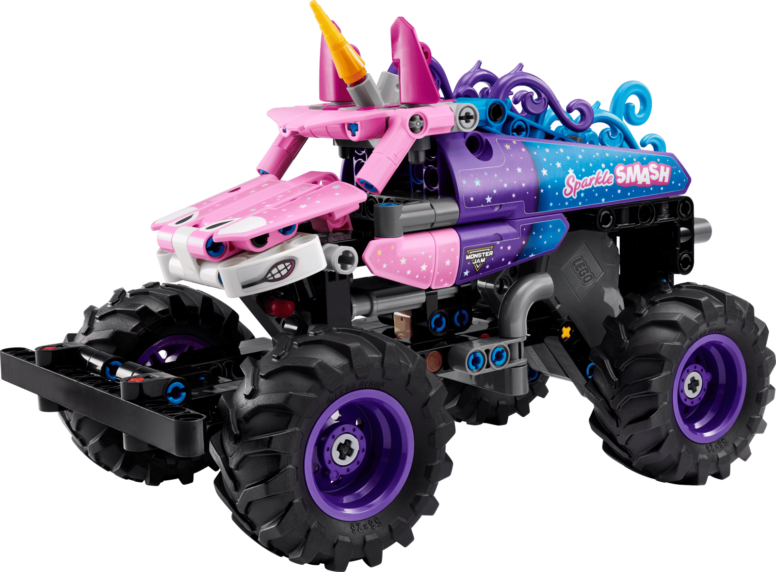 Monster Jam Sparkle Smash Pull-Back (42220)